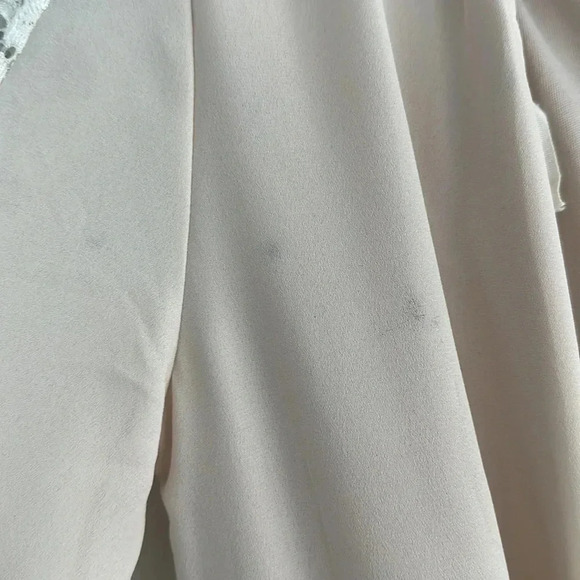 Bo Bell  Blush Open Back Romper Sz SM - Picture 7 of 9